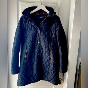 Ralph Lauren Navy Women’s Quilted Jacket